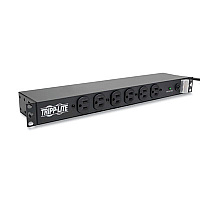 Tripp Lite 14-Outlet Economy Network Server Surge Protector, 14 AC Outlets, 15 ft Cord, 3,000 J, Black, Ships in 7-10 Business Days (DRS1215)