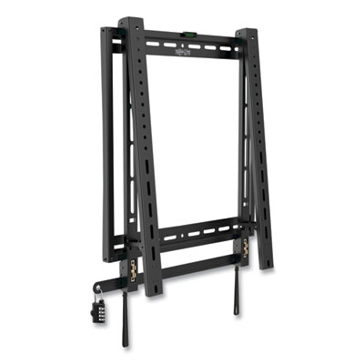 Tripp Lite Security TV Wall Mount for Fixed Flat Portrait Mode Display,45" to 70", 26.8x2.3x20.5,BK,Support 110lb,Ships in 7-10 Bus Days (TRPDWFPSC4570M)