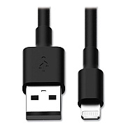 Tripp Lite USB-A to Lightning Sync/Charge Cable, 10", Black, 10/Pack, Ships in 7-10 Business Days (M10010NBK10)