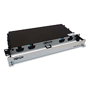Tripp Lite 1U Preloaded Multimode Fiber Cable Panel, (12) LC Duplex (M) to (12) LC Duplex (M), 65.6ft, Aqua, Ships in 7-10 Business Days (TRPN48M2L24L20)