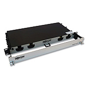 Tripp Lite 1U Preloaded Singlemode Fiber Cable Panel, (3) MTP/MPO (F) to (3) MTP/MPO (F), 65.6 ft, Yellow, Ships in 7-10 Business Days (N48S2M3X8M20)