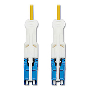 Tripp Lite OS2-Rated Duplex Singlemode Fiber Optic Cable, 3.3 ft, Yellow, Ships in 7-10 Business Days (N381C01M)
