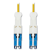 Tripp Lite OS2-Rated Duplex Singlemode Fiber Optic Cable, 9.8 ft, Yellow, Ships in 7-10 Business Days (N381C03M)