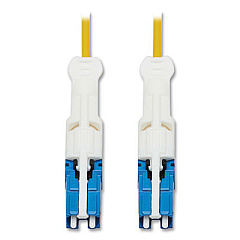 Tripp Lite OS2-Rated Duplex Singlemode Fiber Optic Cable, 9.8 ft, Yellow, Ships in 7-10 Business Days (N381C03M)