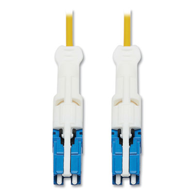 Tripp Lite OS2-Rated Duplex Singlemode Fiber Optic Cable, 9.8 ft, Yellow, Ships in 7-10 Business Days (N381C03M)