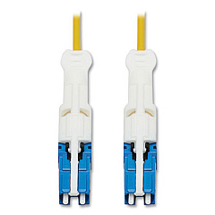 Tripp Lite OS2-Rated Duplex Singlemode Fiber Optic Cable, 32.8 ft, Yellow, Ships in 7-10 Business Days (N381C10M)