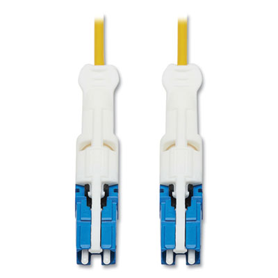 Tripp Lite OS2-Rated Duplex Singlemode Fiber Optic Cable, 32.8 ft, Yellow, Ships in 7-10 Business Days (N381C10M)