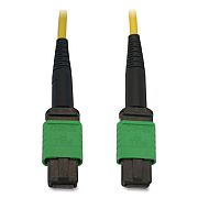 Tripp Lite OS2-Rated 12-Strand Fiber Optic Cable, 3.3 ft, Yellow, Ships in 7-10 Business Days (N390B01M12AP)
