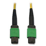 Tripp Lite OS2-Rated 12-Strand Fiber Optic Cable, 23 ft, Yellow, Ships in 7-10 Business Days (N390B07M12AP)