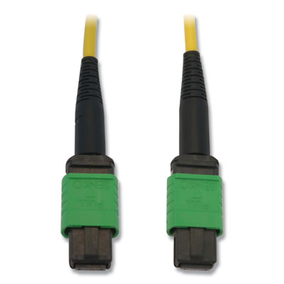 Tripp Lite OS2-Rated 12-Strand Fiber Optic Cable, 23 ft, Yellow, Ships in 7-10 Business Days (N390B07M12AP)