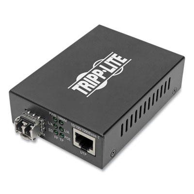 Tripp Lite RJ45 to LC Multimode Media Converter, Black, Ships in 7-10 Business Days (TRPN785P01LCMM1)