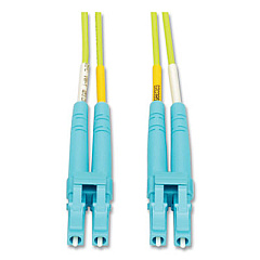 Tripp Lite OM5-Rated Duplex Multimode Fiber Optic Patch Cable, 23 ft, Lime Green, Ships in 7-10 Business Days (TRPN82007MOM5)
