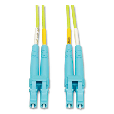 Tripp Lite OM5-Rated Duplex Multimode Fiber Optic Patch Cable, 23 ft, Lime Green, Ships in 7-10 Business Days (TRPN82007MOM5)