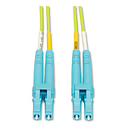 Tripp Lite OM5-Rated Duplex Multimode Fiber Optic Patch Cable, 65.6 ft, Lime Green, Ships in 7-10 Business Days (N82020MOM5)