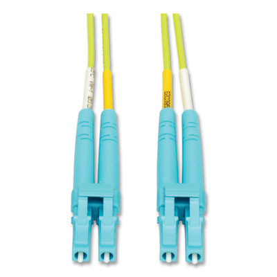 Tripp Lite OM5-Rated Duplex Multimode Fiber Optic Patch Cable, 65.6 ft, Lime Green, Ships in 7-10 Business Days (N82020MOM5)