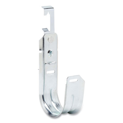 Tripp Lite Batwing J-Hook Cable Support, 1.4 x 2 x 4.7, Silver, 25/Pack, Ships in 7-10 Business Days (NCMJHC2025)