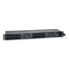 Tripp Lite Ten-Outlet 7.7kW Single-Phase 200-240V Basic PDU, 12 ft Cord, Black, Ships in 7-10 Business Days (PDUH32HV)
