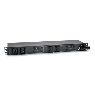 Tripp Lite Four-Outlet 7.7kW Single-Phase 200-240V Basic PDU, 12 ft Cord, Black, Ships in 7-10 Business Days (PDUH32HV19)