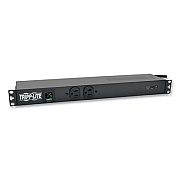 Tripp Lite 14-Outlet 1.5kW Single-Phase Local Metered PDU + Isobar Cord, 15 ft Cord, Black, Ships in 7-10 Business Days (PDUMH15ISO)