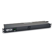Tripp Lite 13-Outlet 1.52kW Single-Phase Local Metered PDU, 15 ft Cord, Black, Ships in 7-10 Business Days (TRPPDUMH15RA)