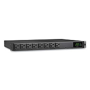 Tripp Lite 16-Outlet 1.92kW 120V Single-Phase ATS/Local Metered PDU, 12 ft Cord, Black, Ships in 7-10 Business Days (PDUMH20ATS)