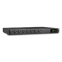 Tripp Lite 16-Outlet 1.92kW 120V Single-Phase ATS/Local Metered PDU, 12 ft Cord, Black, Ships in 7-10 Business Days (PDUMH20ATS)
