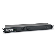 Tripp Lite 14-Outlet 2kW Single-Phase Local Metered PDU + Isobar Surge Suppression, 15 ft Cord, Black, Ships in 7-10 Business Days (PDUMH20ISO)