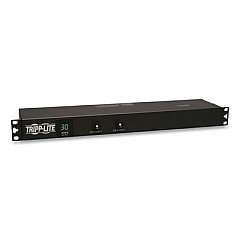 Tripp Lite 12-Outlet 2.9kW Single-Phase Local Metered PDU, 15 ft Cord, Black, Ships in 7-10 Business Days (TRPPDUMH30)