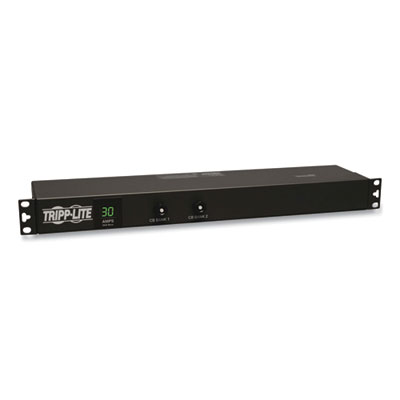 Tripp Lite 12-Outlet 2.9kW Single-Phase Local Metered PDU, 15 ft Cord, Black, Ships in 7-10 Business Days (TRPPDUMH30)