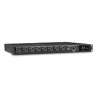 Tripp Lite 16-Outlet 1.92kW 120V Single-Phase ATS/Monitored PDU, 12 ft Cord, Black, Ships in 7-10 Business Days (PDUMNH20AT1)