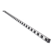 Tripp Lite 24-Outlet 120V 20A Vertical Power Strip, 15 ft Cord, Silver, Ships in 7-10 Business Days (TRPPS722420T)