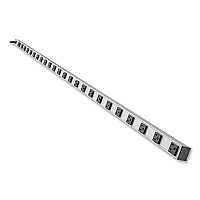 Tripp Lite 24-Outlet 120V 20A Vertical Power Strip, 15 ft Cord, Silver, Ships in 7-10 Business Days (TRPPS722420T)