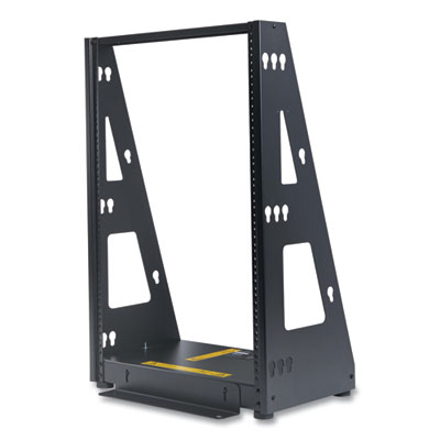 Tripp Lite SmartRack Heavy-Duty 2-Post Open Frame Rack, 16U, 350 lbs Capacity, Black, Ships in 7-10 Business Days (SR2POST16HD)