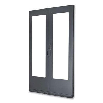 Tripp Lite Sliding Double-Door Kit for Hot/Cold Aisle Containment System, Black, Ships in 7-10 Business Days (TRPSRCTMTSDD)