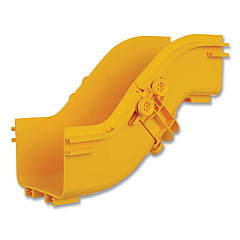 Tripp Lite Toolless 45 Degree Up/Down Ramp Kit for Fiber Routing System, 5", Yellow, Ships in 7-10 Business Days (SRFC5RAMP)