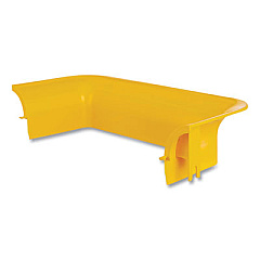 Tripp Lite Toolless Trumpet Drop-Out Kit for Fiber Routing System, 10", Yellow, Ships in 7-10 Business Days (SRFC10DROP)
