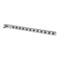 Tripp Lite Power Strip with Surge Protection, 12 AC Outlets, 15 ft Cord, 1,650 J, Gray, Ships in 7-10 Business Days (SS361220)