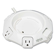Tripp Lite Conference Power Surge Protector, 4 AC Outlets, 8 ft Cord, 1,080 J, Gray, Ships in 7-10 Business Days (TLP48USBCUFO)