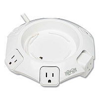 Tripp Lite Conference Power Surge Protector, 4 AC Outlets, 8 ft Cord, 1,080 J, Gray, Ships in 7-10 Business Days (TLP48USBCUFO)