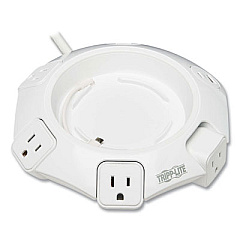 Tripp Lite Conference Power Surge Protector, 4 AC Outlets, 8 ft Cord, 1,080 J, Gray, Ships in 7-10 Business Days (TLP48USBCUFO)