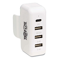 Tripp Lite Portable Power Expansion Hub for Apple USB-C Power Adapter, White, Ships in 7-10 Business Days (TRPU280A04A3C1)