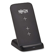 Tripp Lite 10 W Wireless Fast-Charging Stand with International AC Adapter, Qi Wireless Charging, Black, Ships in 7-10 Business Days (U280Q01STPBK)