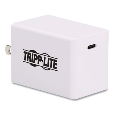 Tripp Lite 60 W Compact USB-C Wall Charger, White, Ships in 7-10 Business Days (U280W0160C1G)