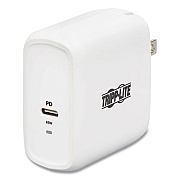 Tripp Lite Compact USB-C Wall Charger, White, Ships in 7-10 Business Days (TRPU280W0165C1G)