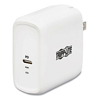 Tripp Lite Compact USB-C Wall Charger, White, Ships in 7-10 Business Days (TRPU280W0165C1G)