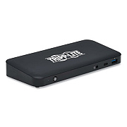 Tripp Lite USB-C HDMI and DisplayPort Triple Display Dock, 3.5mm/DisplayPort/HDMI/RJ45/USB-A/USB-C PD Charging,BK,Ships in 7-10 Bus Days (U442DOCK8B)