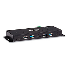 Tripp Lite Industrial-Grade USB-C Hub, 7 Ports, Black, Ships in 7-10 Business Days (U4604A3CIND)
