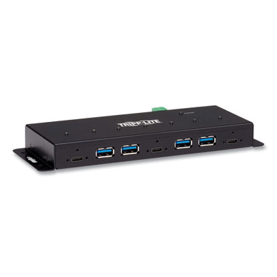 Tripp Lite Industrial-Grade USB-C Hub, 7 Ports, Black, Ships in 7-10 Business Days (U4604A3CIND)