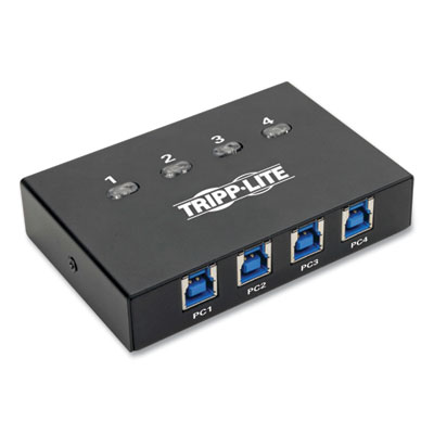 Tripp Lite 4-Port USB 3.0 Peripheral Sharing Switch, Ships in 7-10 Business Days (U359004)