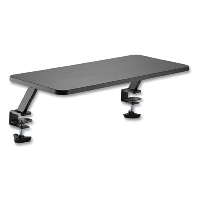 Tripp Lite Safe-IT Clamp-On Monitor Riser with Antimicrobial Protection, 10.2" x 0.6" x 25.6", BK, Supports 44lb, Ships in 7-10 Bus Days (WWSSCOS26AM)